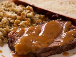 ready to eat the sauerbraten