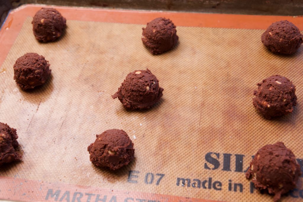 cookies ready for the oven
