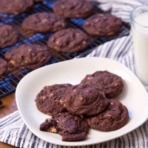 chocolate peanut butter chip cookies