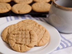 Peanut Butter cookies ready to eat