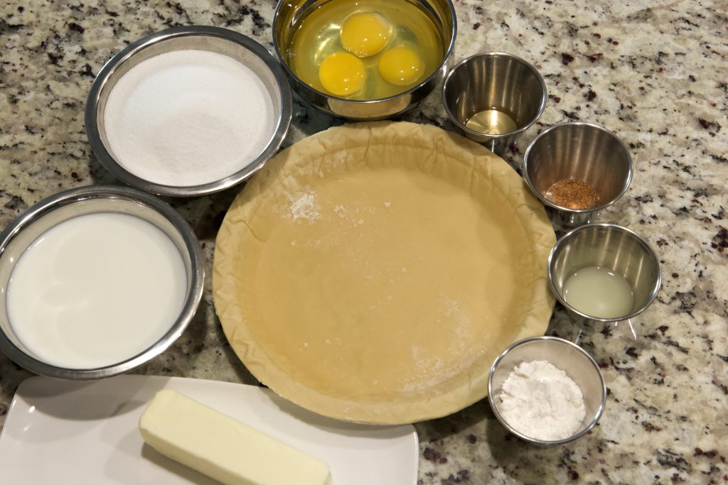 ingredients for buttermilk pie