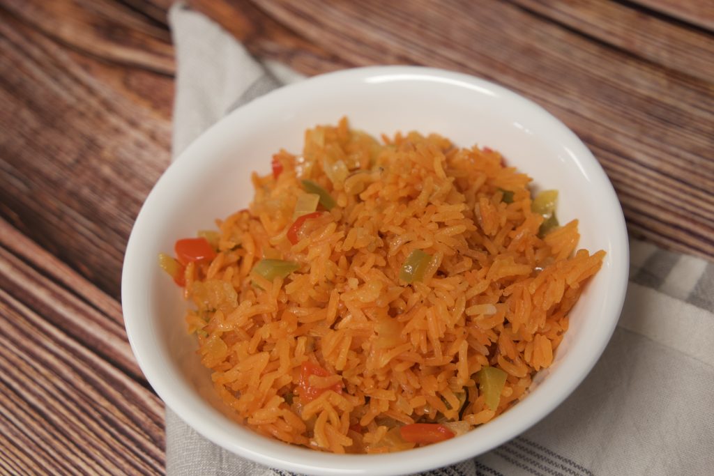 Mexican rice ready to eat